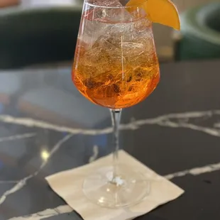 Getting Spritzy. One of my favorites!! Nice and refreshing for a girls night out:)