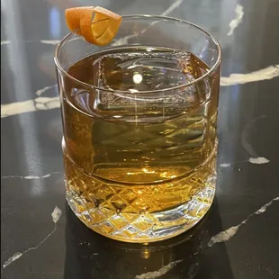 Good Ole&apos; Fashioned. A unique take on a classic cocktail. An excellent balance of spirit and flavor.