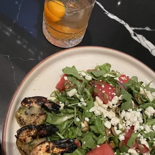 Arugula Watermelon Salad