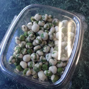 Wasabi peas.