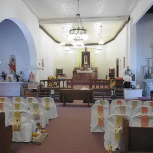 Wedding inside Church