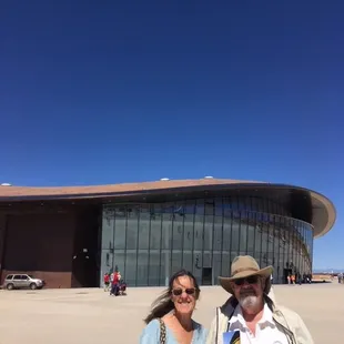 Spaceport America 38 miles away