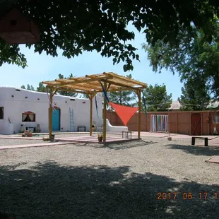 Inner Spanish courtyard and gazebo for venue space or a quiet read