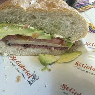 The freshest avocado I've ever seen