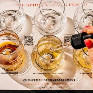 Louche your absinthe during a distillery tour.