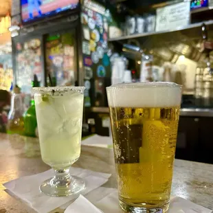 Margarita and a Draft