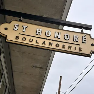 Outside sign