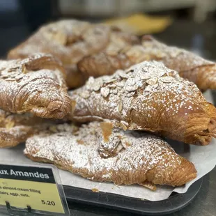 a display of pastries