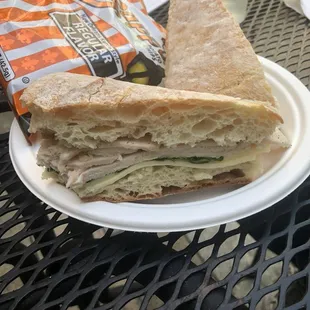 Hooks Cheddar Sandwich