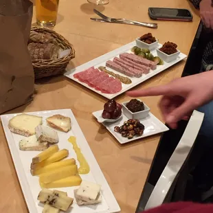 Cheese plate.