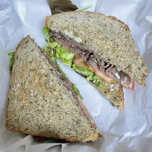 Smokey Blue Sandwich