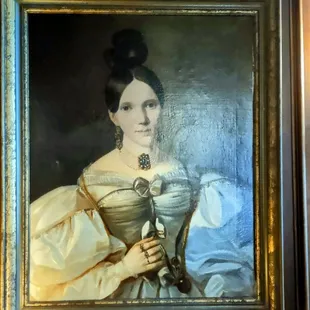 Portrait in Historic Library