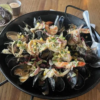 Seafood Black Rice