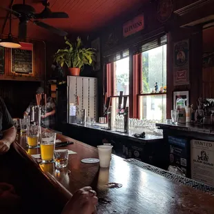 One bar with everything, and a window to boot.