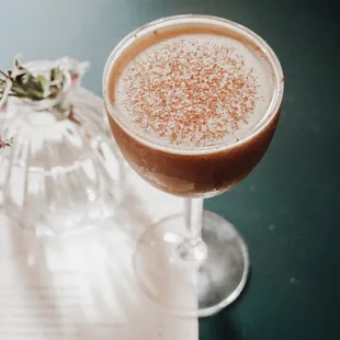 Espresso Martini with Sey espresso and mezcal