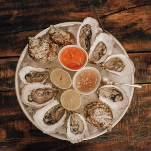 oysters and mussels