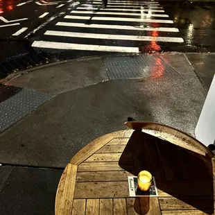 pizza, outside