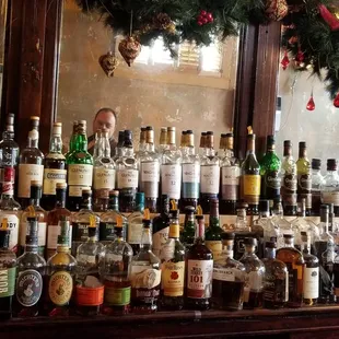 Large variety of booze