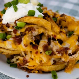 bacon and cheese fries