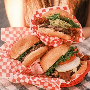 These burgers go CRAZY!!