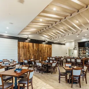 Cross over to The Bridge and dine with friends and family.