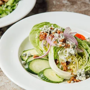 Refreshing wedge salad
