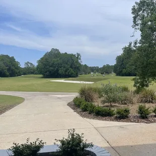 View from the clubhouse