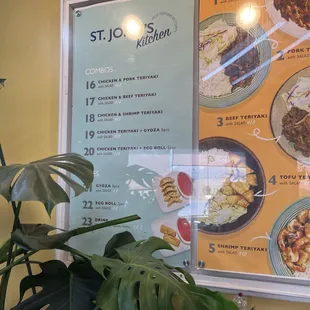 ramen and noodles, menu