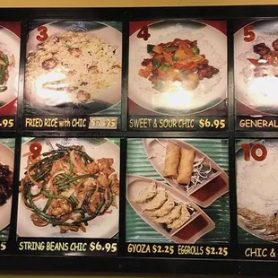 Menu - February 2018