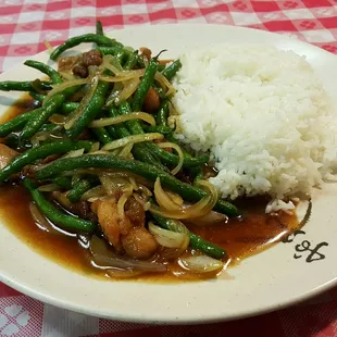 String Bean Chicken