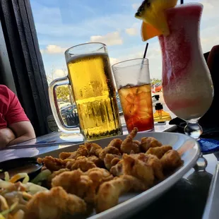 Fried gator &amp; Miami Vice