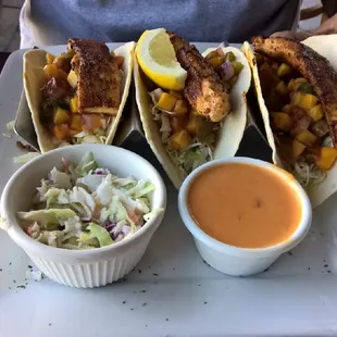 Blackened Mahi Mahi Tacos
