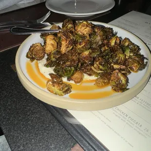 Roasted Brussels