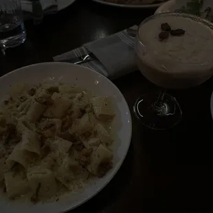 Mezzi Rigatoni &amp; Espresso Martini