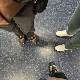 Ice skating