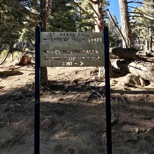 Trail signage