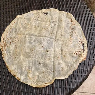 The Sonoran tortilla - it's huge!