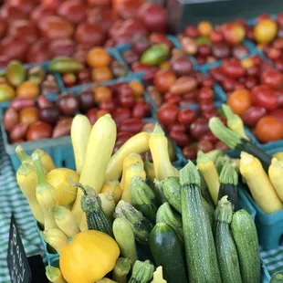 a variety of vegetables