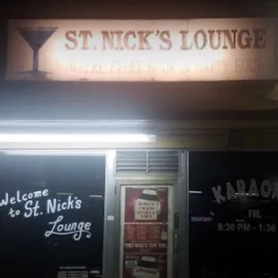 St Nick's Lounge - "Where Every Hour is Happy Hour"