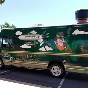 Back shot of the Truck.