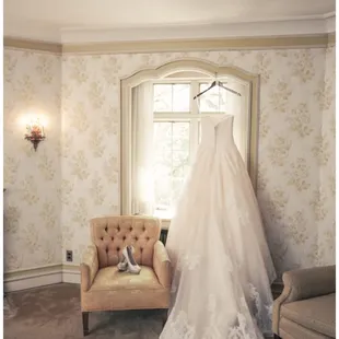 Beautiful bridal suite at St Paul College Club