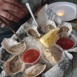 Oysters on the Half Shell