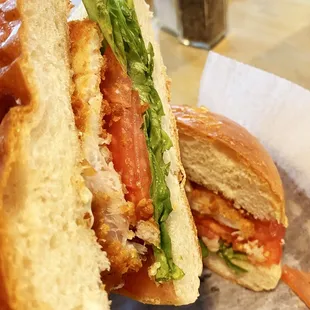 Grouper Fish Sandwich