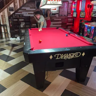 Pool table