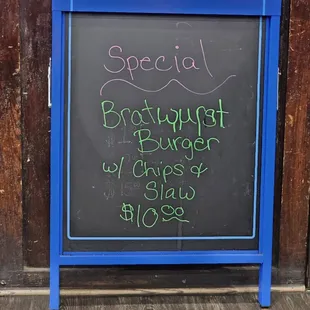 Special other than the frog legs on this night