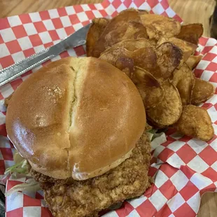 Breaded Tenderloin Sandwich
