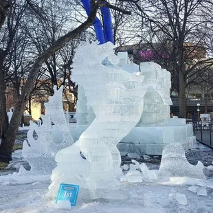 Beautiful Ice Sculptures