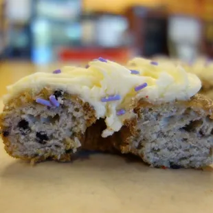 Blueberry Cake Donut