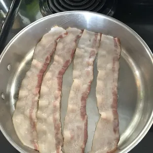 Disappointing quarter pound of bacon.