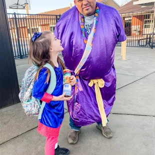 St. Peter Lutheran Lodi students support Grace and Mercy Food Bank by bringing two cans every second Tuesday for "Two Can Tuesday"